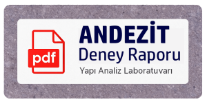 andezit-rapor